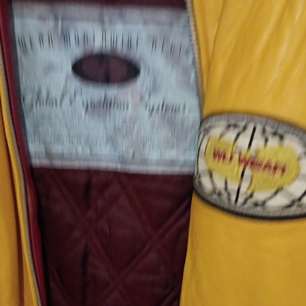 Yellow Men's Puffer Jacket by W. Wegener